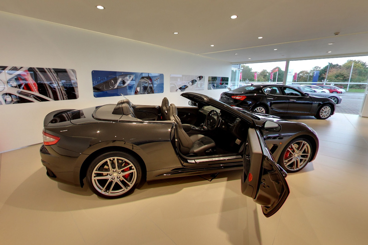 ddd Lighting Design - Showroom - Maserati 01